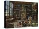 A Collector's Gallery. (Realised with Cornelis De Baellieur)-Frans Francken the Younger-Premier Image Canvas