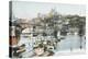 A Corner of the Old Port, with Notre Dame De La Garde in the Background, Marseille-null-Premier Image Canvas