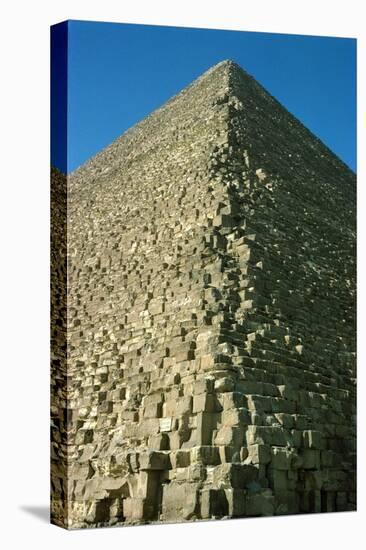 A Corner of the Pyramid of Mycerinus (Menkaure) (26th BCE)-null-Premier Image Canvas