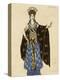 A Costume Design for 'Salome': Herodiade, (Pencil and Gouache, Heightened with Gold)-Leon Bakst-Premier Image Canvas