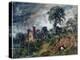 A Cottage among Trees, with a Sandbank (Oil on Canvas, 1836)-John Constable-Premier Image Canvas