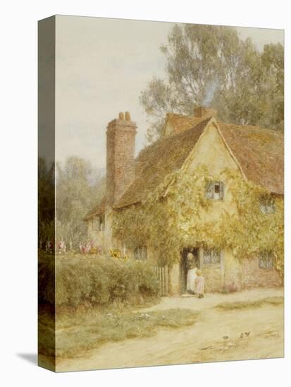 A Cottage at Denham, Buckinghamshire-Helen Allingham-Premier Image Canvas