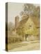 A Cottage at Denham, Buckinghamshire-Helen Allingham-Premier Image Canvas