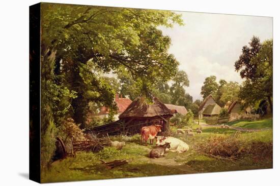 A Cottage Home in Surrey-Edward Henry Holder-Premier Image Canvas