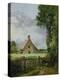 A Cottage in a Cornfield, 1817 (Oil on Canvas)-John Constable-Premier Image Canvas