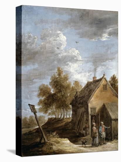 A Cottage-David Teniers the Younger-Premier Image Canvas
