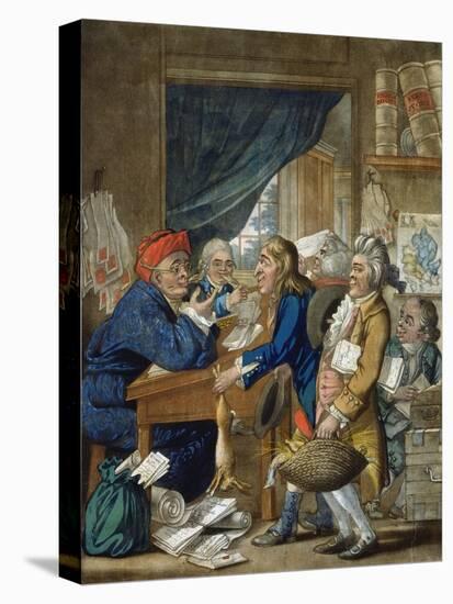 A Country Attorney and His Clients, Pub. by Bowles and Carver, 1800-Robert Dighton-Premier Image Canvas