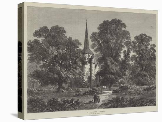 A Country Church-Samuel Read-Premier Image Canvas