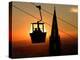 A Couple Sit in a Gondola in Freiburg, Southwestern Germany-null-Premier Image Canvas