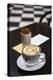 A Cup of Cappuchino in the Royal Arcade, Bourke Street, Melbourne, Victoria, Australia.-Cahir Davitt-Premier Image Canvas