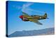 A Curtiss P-40E Warhawk in Flight Near Chino, California-null-Premier Image Canvas