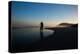 A Cyclist on Juquehy Beach at Sunset-Alex Saberi-Premier Image Canvas