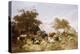 A Dairy Farm on the Marshes, East Kent-Thomas Sidney Cooper-Premier Image Canvas