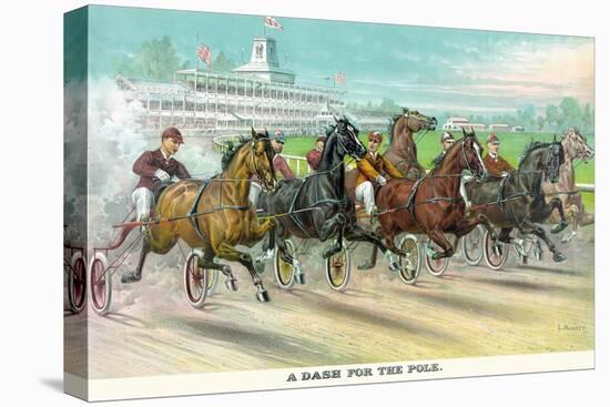 A Dash for the Pole-Currier & Ives-Stretched Canvas