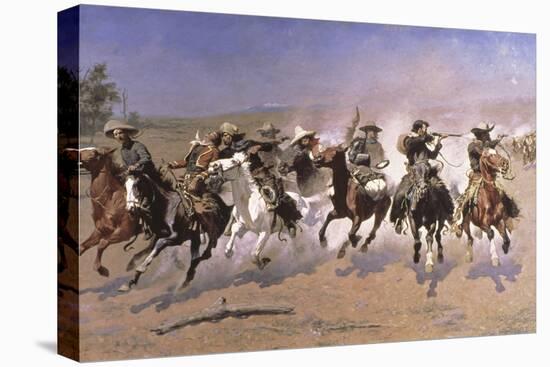 A Dash for the Timber-Frederic Sackrider Remington-Premier Image Canvas