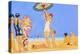 A Day at the Beach, 1923 (Pochoir)-Georges Barbier-Premier Image Canvas