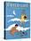 A Day at the Beach - Child Life, August 1939-Harold Carroll-Premier Image Canvas