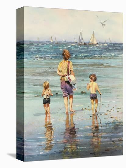 A Day at the Beach-LaVere Hutchings-Premier Image Canvas