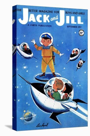 A Day in Outerspace - Jack and Jill, September 1957-Lou Segal-Premier Image Canvas