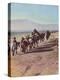 A Desert Camel Caravan - Peking to Russian Turkestan-Ella K. Maillart-Stretched Canvas