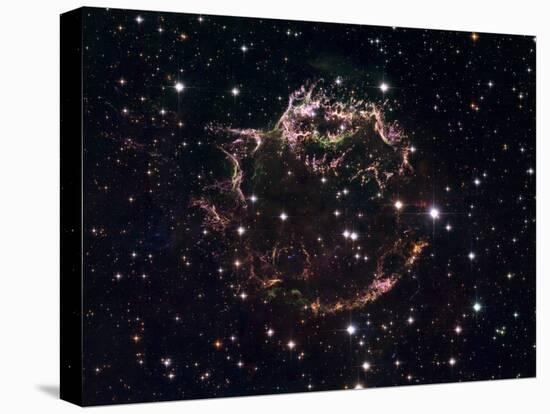 A Detailed View at the Tattered Remains of a Supernova Explosion known as Cassiopeia A-Stocktrek Images-Premier Image Canvas