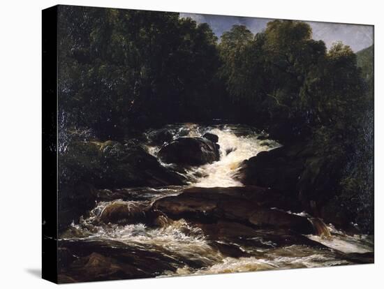 A Devonshire Stream, 1860-Frederick Richard Lee-Premier Image Canvas