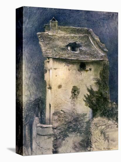 A Dilapidated Cottage, 19th Century-John Ruskin-Premier Image Canvas