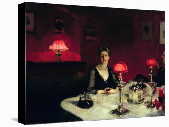 A Dinner Table at Night-John Singer Sargent-Premier Image Canvas