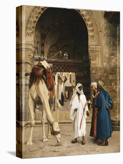 A Dispute Among Arabs-Jean Leon Gerome-Premier Image Canvas