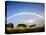 A Double Rainbow Above Countryside-Jody Miller-Premier Image Canvas