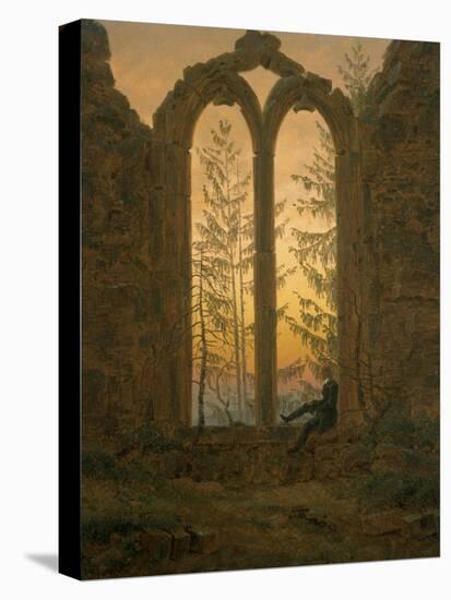 A Dreamer-Caspar David Friedrich-Premier Image Canvas