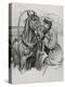 A Droshky Driver Kissing His Horse Good-Morning-Frederic De Haenen-Premier Image Canvas