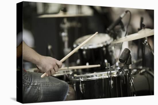 A Drummer on the Rock Concert-Kuzma-Premier Image Canvas