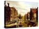 A Dutch Canal-Willem Koekkoek-Premier Image Canvas