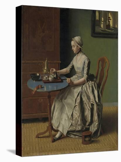 A Dutch Girl at Breakfast, c.1756-Jean-Etienne Liotard-Premier Image Canvas