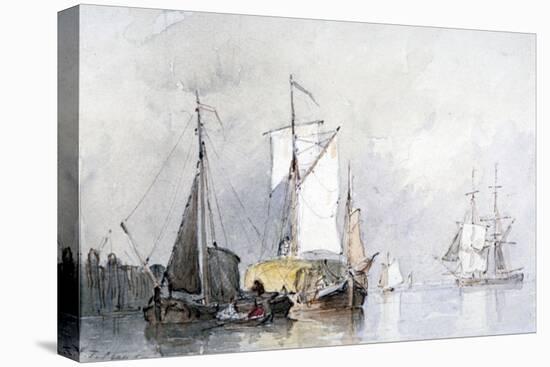 A Dutch Hay Barge, 1870-Edmund Thornton Crawford-Premier Image Canvas