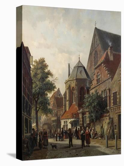 A Dutch Street Scene, 1867-Leon Bakst-Premier Image Canvas