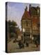 A Dutch Street Scene-Henry Thomas Alken-Premier Image Canvas