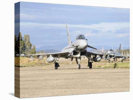 A Eurofighter 2000 Typhoon of the Italian Air Force-Stocktrek Images-Premier Image Canvas