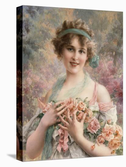 A Fair Rose, 1919-Emile Vernon-Premier Image Canvas