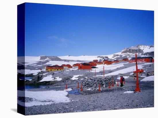 A Family Community, Argentine Esperanza Base, Antarctic Peninsula, Antarctica, Polar Regions-Geoff Renner-Premier Image Canvas