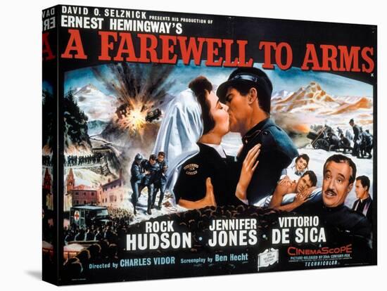 A Farewell To Arms, 1957, Directed by Charles Vidor-null-Premier Image Canvas