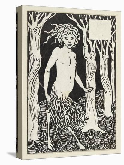 A Faun-Aubrey Beardsley-Premier Image Canvas