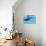 A Female Humpback Whale Swims with Her Calf Through Ocean Waters-null-Stretched Canvas displayed on a wall