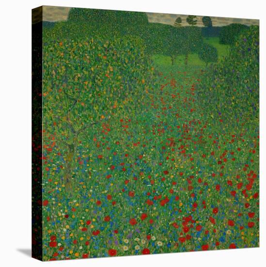 A Field of Poppies, 1907-Gustav Klimt-Premier Image Canvas