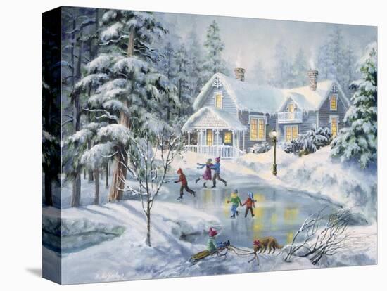 A Fine Winter's Eve-Nicky Boehme-Premier Image Canvas