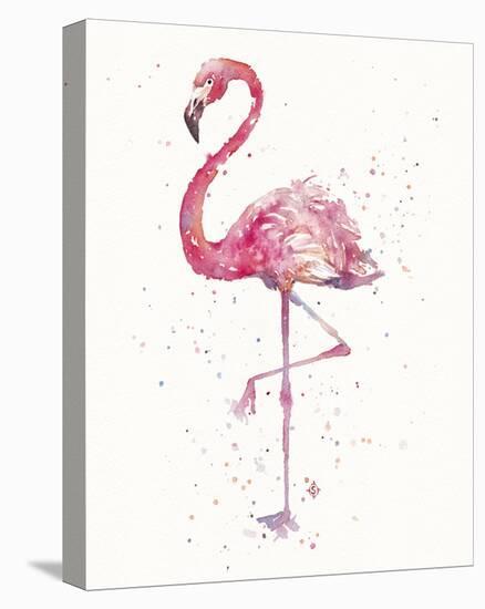 A Flamingo’s Fancy-Sillier than Sally-Stretched Canvas