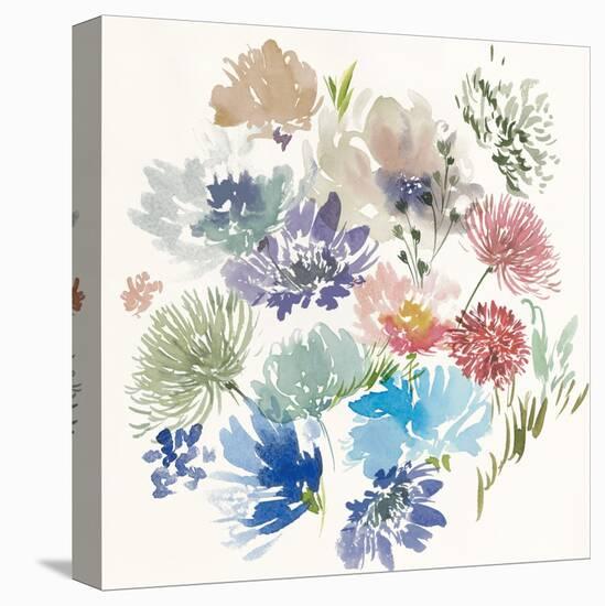 A Floral Flourish II-Aria K-Stretched Canvas