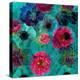 A Floral Montage from Blossoms and Drawing-Alaya Gadeh-Premier Image Canvas