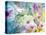 A Floral Montage with White Orchids and Multicolor Dahlia-Alaya Gadeh-Premier Image Canvas